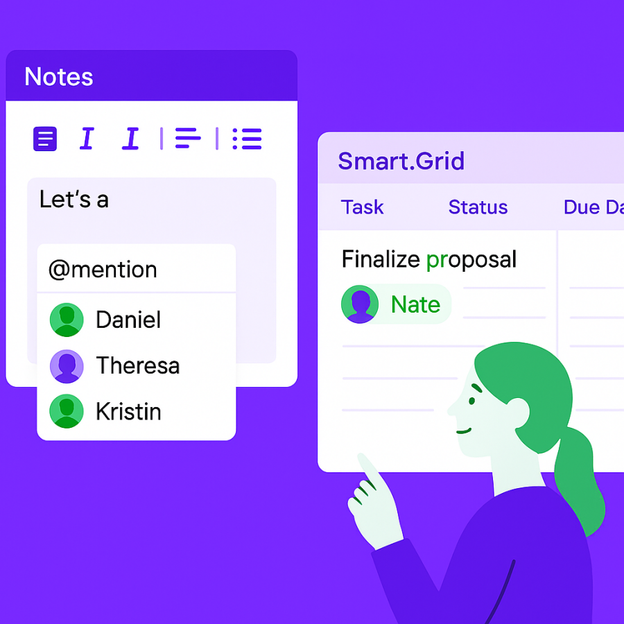 Stay in Sync: Introducing User Mentions in Artavolo's Rich Text Editor