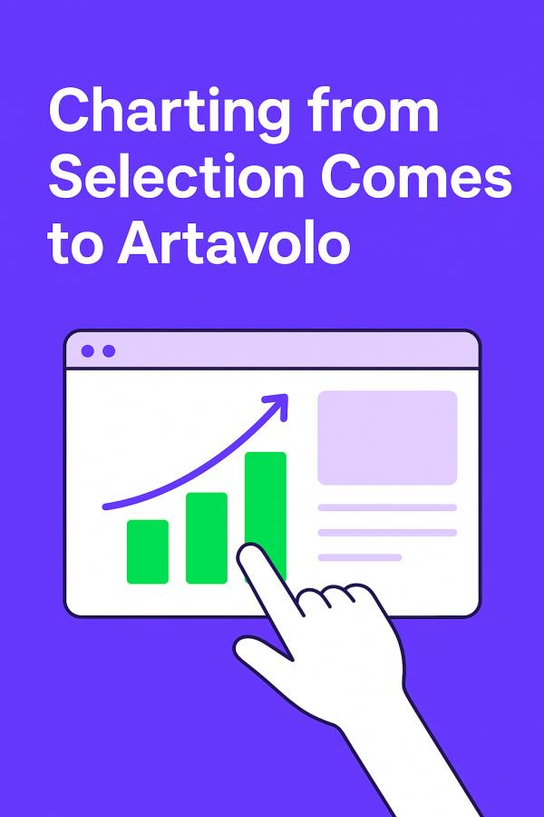 Revolutionizing Insights: Charting from Selection Comes to Artavolo